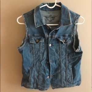 Denim vest